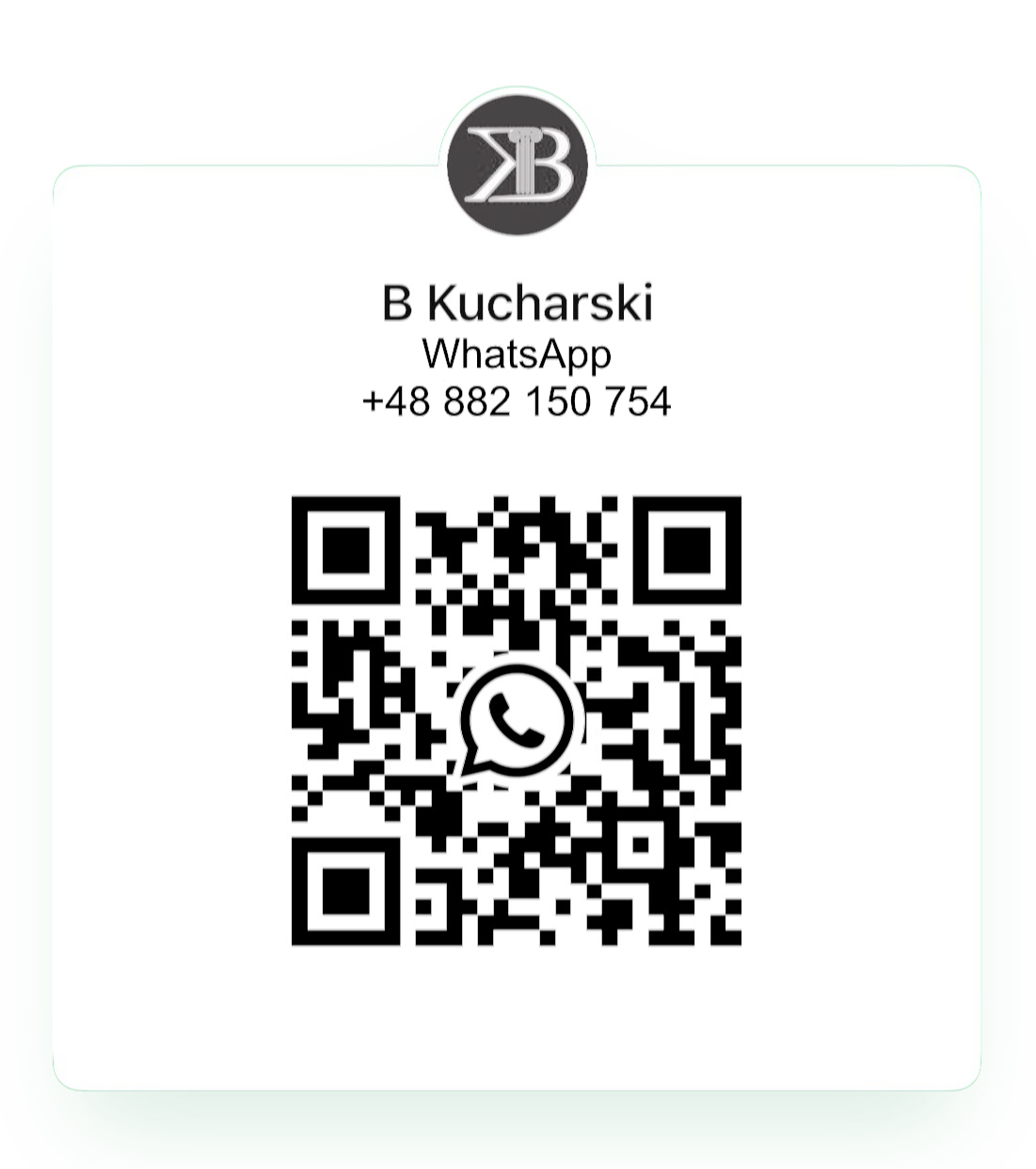 WhatsApp QR code for Self-Invest